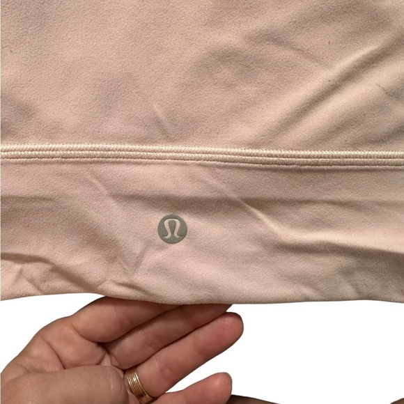 lululemon athletica Pink Align Asymmetrical Bra Light Support A/B Cup - Picture 6 of 7